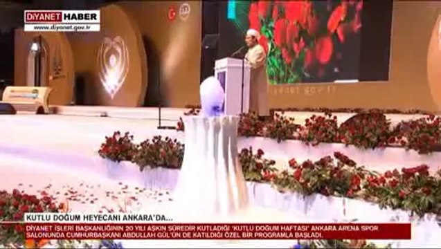 Mehmet Görmez'in Kutlu Doğum Konuşması