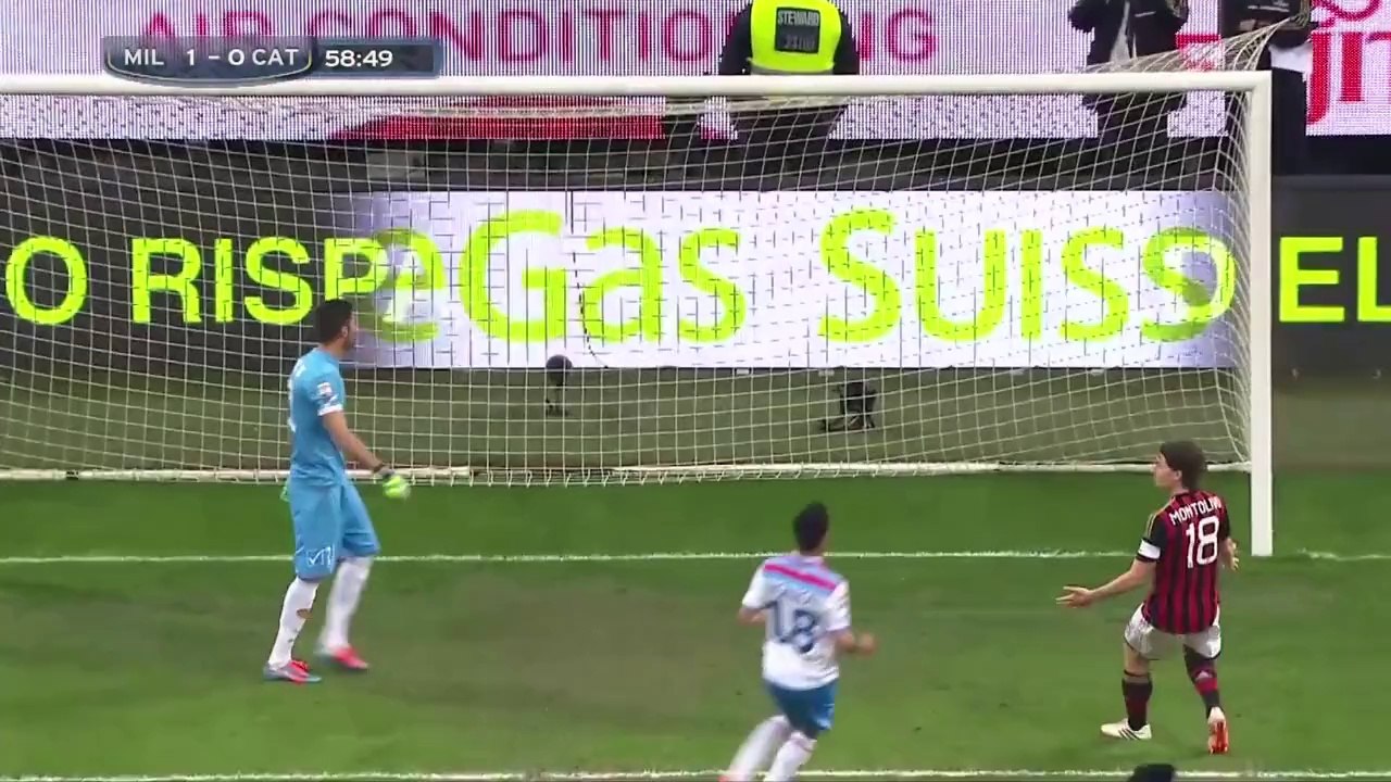 Serie A: AC Milan 1-0 Catania (all goals - highlights - HD)