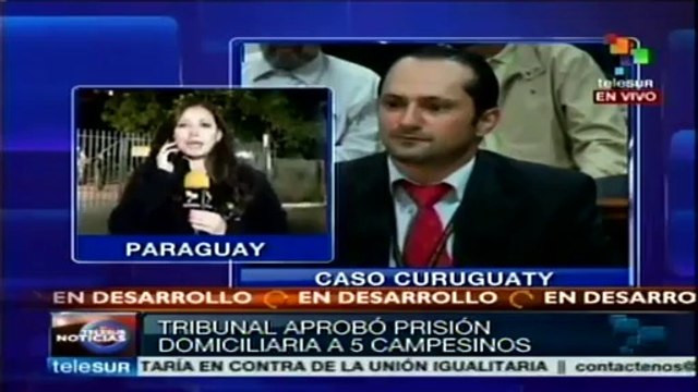 Campesinos paraguayos que hacían huelga de hambre se restablecen