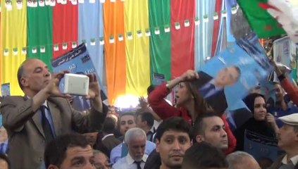 Ali Benflis, candidat à l'élection présidentielle algérienne