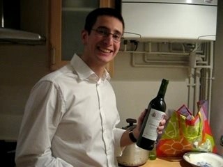 déboucher sans tire bouchon étape 1
