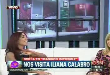 Iliana en Viva la Tarde hablando de Mansión Imposible - 13 de Abril