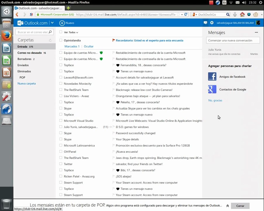 chatear en hotmail