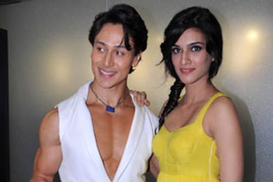 Tiger Shroff & Kriti Sanon take a dig at Bollywood Khans