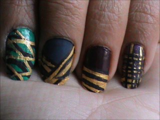 Nail Stripes - Easy Nail art designs