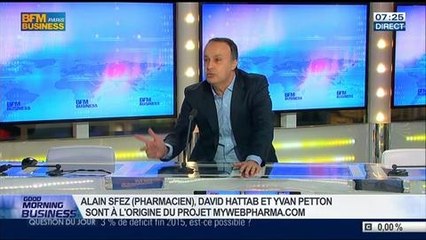 MyWebPharma offre aux pharmaciens en France la solution internet pour le développement de leur activité, Alain Sfez, dans GMB – 14/04