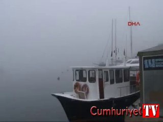 İstanbul güne sisle uyandı