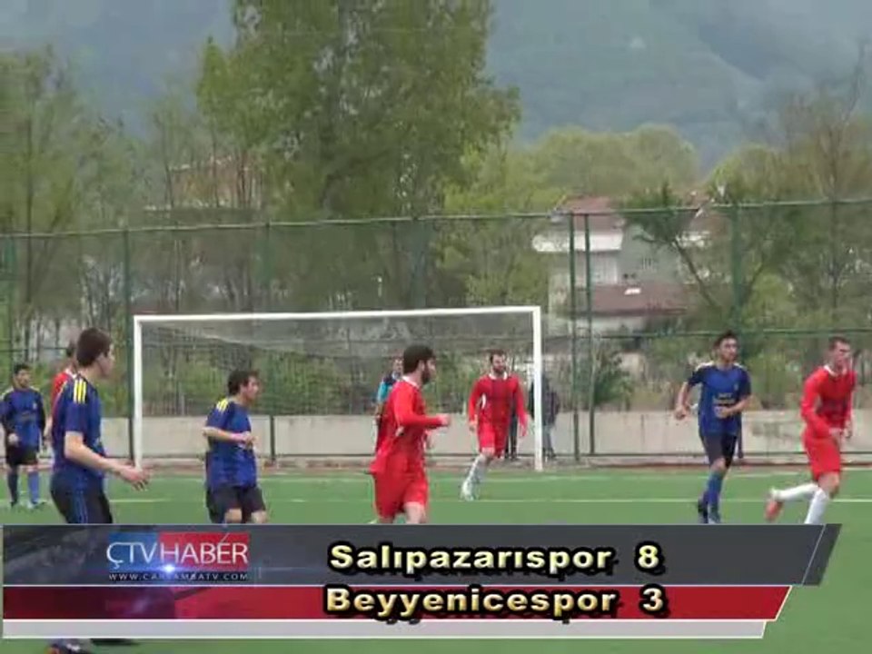 Salıpazarıspor 8 - Beyyenicespor  3