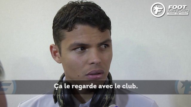 Thiago Silva prend la défense de Laurent Blanc