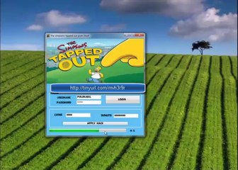 The Simpsons Tapped Out Cheat Tool No Password
