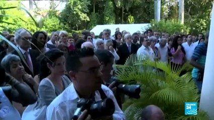 Laurent Fabius à Cuba : "des évolutions à Cuba mais des progrès importants restent a accomplir"