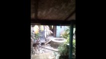 A video footage of Mosque partially destroyed by Rakhine terrorists led by some extremist monks at the quarter of Than-Ban-Chaung in Kyaukpyu town