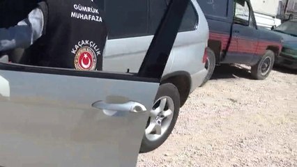 Öncüpınar Gümrük Kapısında 3 adet Araca El Konuldu
