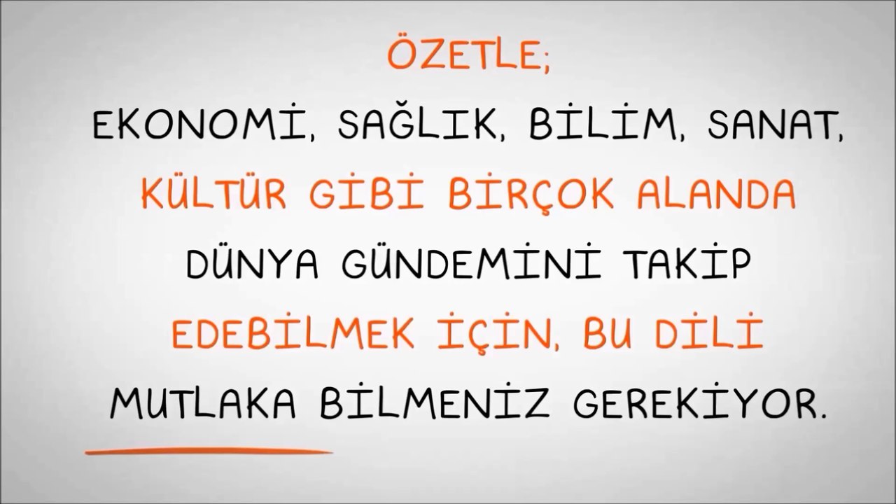 İş başvurularında İngilizce