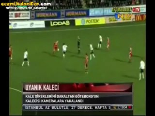 Kaleyi Küçülterek Şike Yapan Kaleci