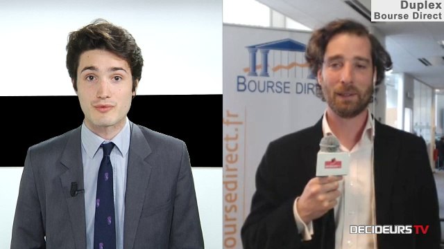 14/04/14 : Les Experts de Bourse Direct dans l'émission Duplex Bourse sur Décideurs TV