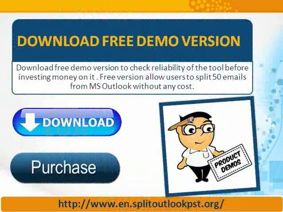 Split Outlook PST software to divide large PST files