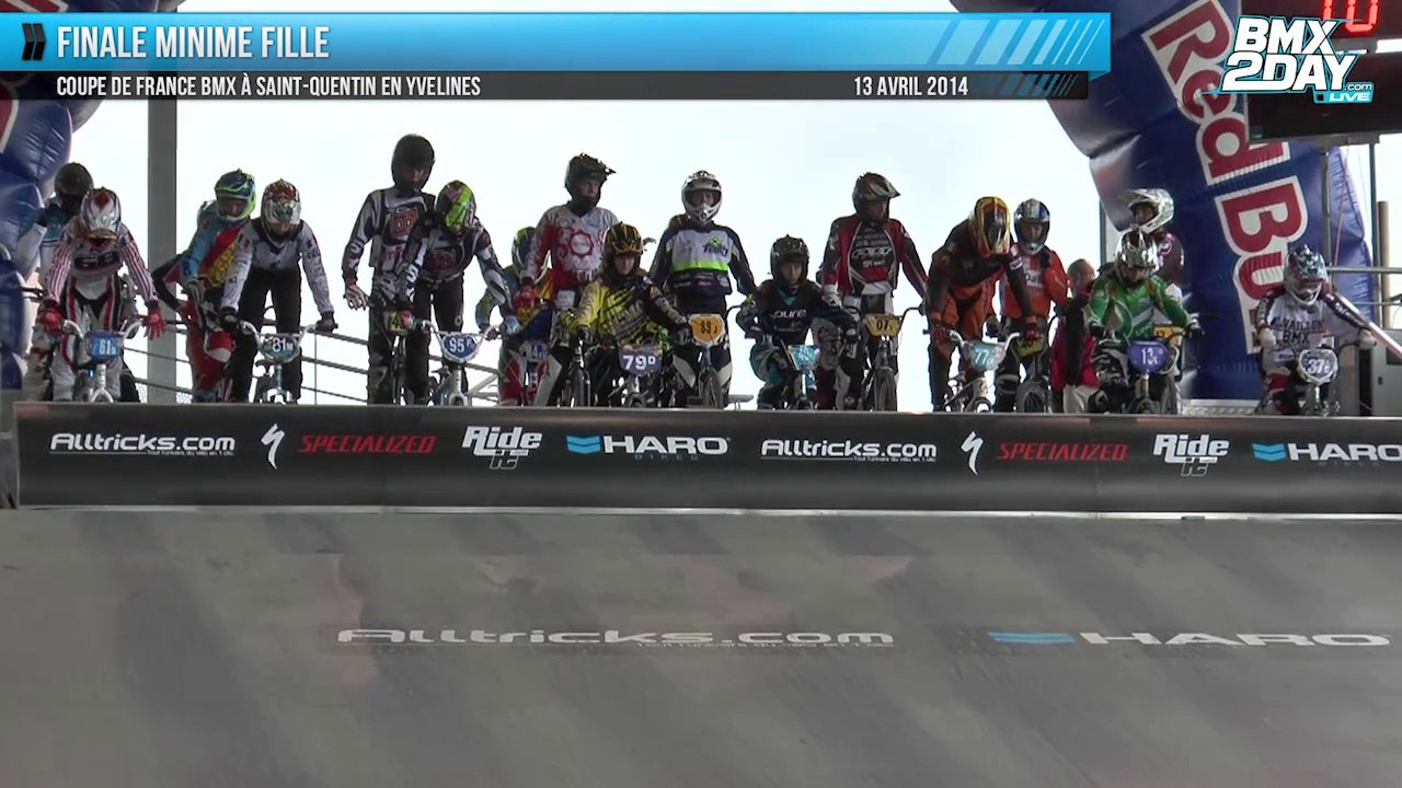 Finale Minime Fille Coupe de France BMX Saint-Quentin En Yvelines M2