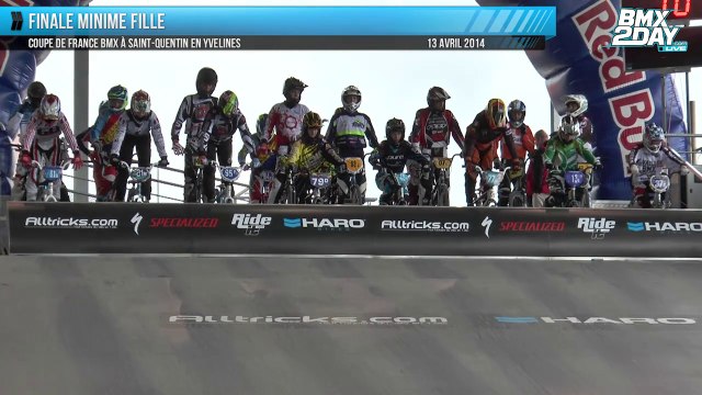 Finale Minime Fille Coupe de France BMX Saint-Quentin En Yvelines M2