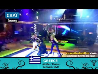 Athillas Thasos - Yamyam Style (Yunan TV’sindeki Canlı Performansı)