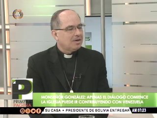 Monseñor Jesús González de Zárate: Lo que está en juego es el bien de los venezolanos