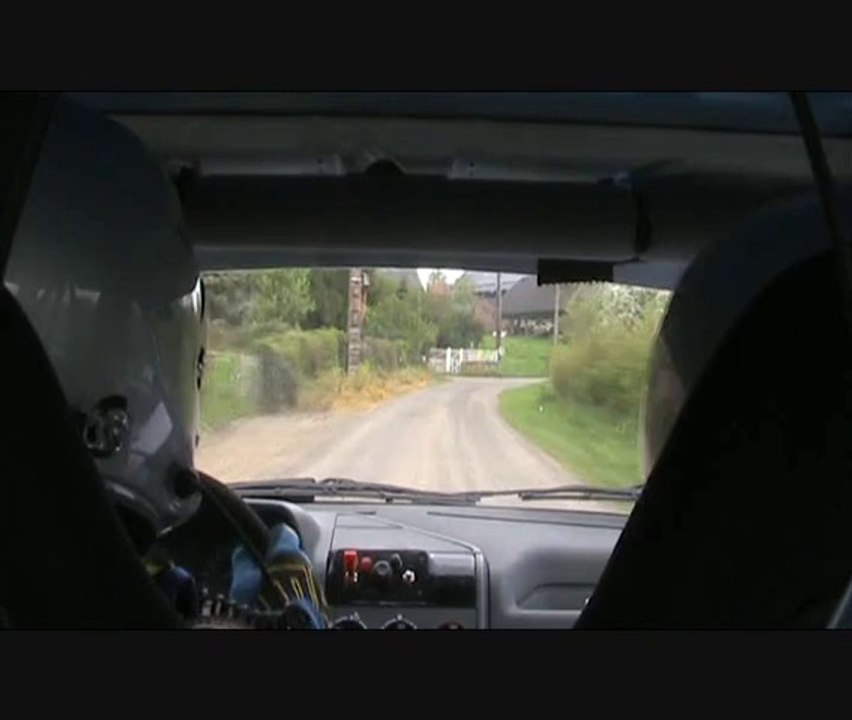 CANNY NICOLAS VERMONT MANON RALLYE DE VERVINS 2014 205 RALLYE F2000/11 ES 4 THENAILLES