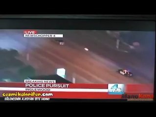 Televizyonda İzlediği Polis Takibini Canlı Canlı Yaşamak