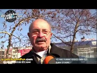 Yüz Nakli Olmanız Gerekse Kimin Yüzünü Almak İsterdiniz? (0:50'deki Ablaya Dikkat)