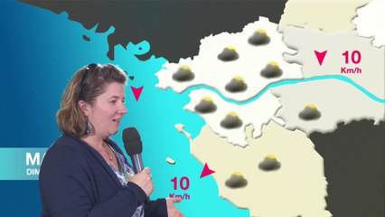 ADELINE présente la météo sur Télénantes