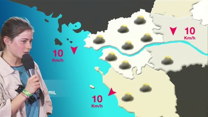 AMELIE présente la météo sur Télénantes