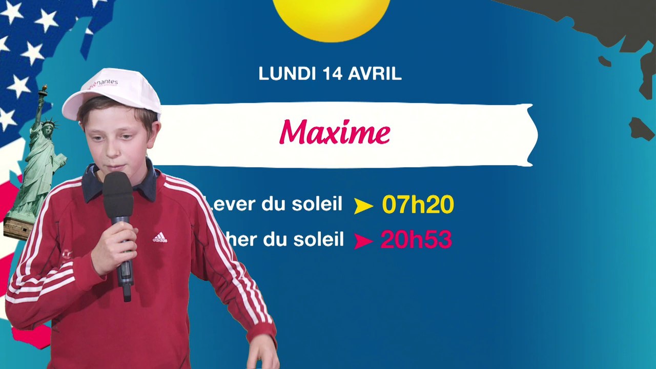 DOMINIQUE présente la météo sur Télénantes