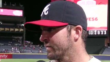 Dan Uggla, Alex Wood on Braves' Win