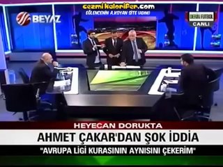 Ahmet Çakar'ın UEFA Kurasının Aynısını Çekmesi ve Girdiği Havalar