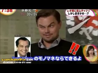 Leonardo DiCaprio'nun Jack Nicholson Taklidi