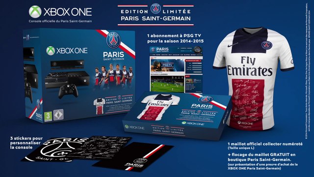 Xbox One Collector Edition PSG Quantités Ultra Limitées