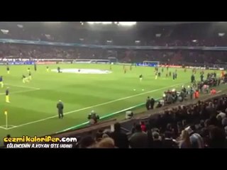 Messi ve Alves'in Maç Öncesi İbretlik Isınmaları