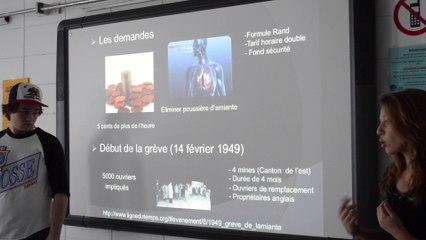 Projet Marx H-14 : Vincent Pagé et Stéfanie Tremblay, les mines