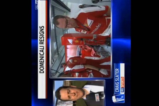 Domenicali quit - steps down (Stefano Domenicali is no longer the president of Ferrari)