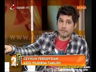 Ceyhun Fersoy'dan Aziz Yıldırım Taklidi