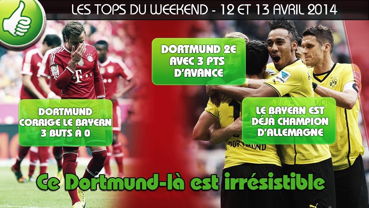 Dortmund, Liverpool, PSG... Les tops et les flops du weekend !