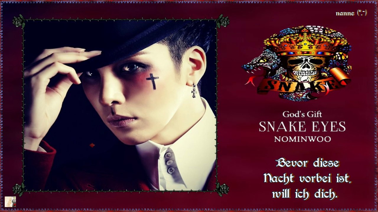 ICON (No Min Woo)  - Snake Eyes k-pop [german sub]