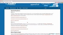 jQuery and AJAX Tutorials 1 | Getting Started with jQuery