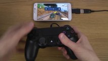 GTA San Andreas Samsung Galaxy S5 PlayStation 4 Controller Gameplay Test