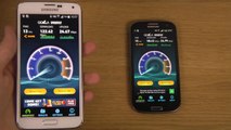 Samsung Galaxy S5 vs. Samsung Galaxy S3 - Internet Speed Test