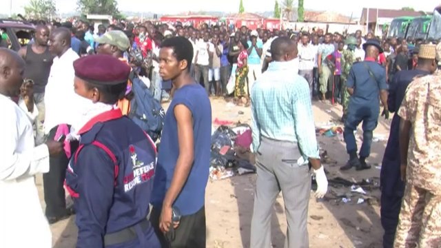 Dozens killed, over 100 injured in blasts at Nigeria bus station