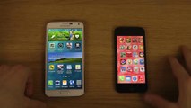 Samsung Galaxy S5 vs. iPhone 5 - Which Is Faster