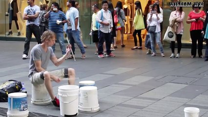 Such a bad ass street drummer! - Stanton Warriors