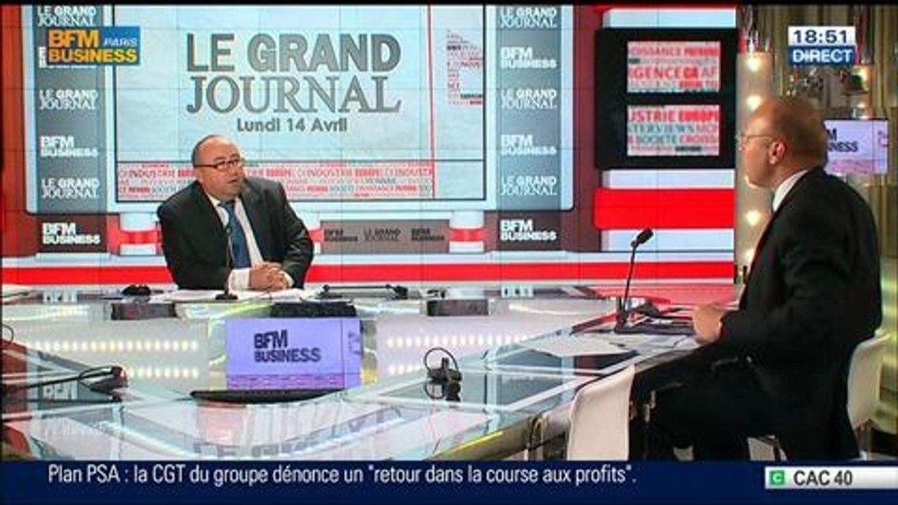 Guillaume Poitrinal, co-président du Conseil de simplification, dans Le Grand Journal - 14/04 4/4
