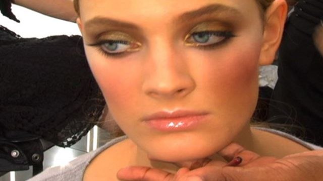 Allure Backstage Beauty: Fake Lashes, Spring 2009