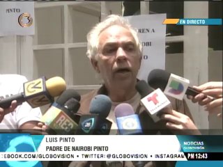 Padre de Pinto: El abrazo del reencuentro parecía que no era verdad